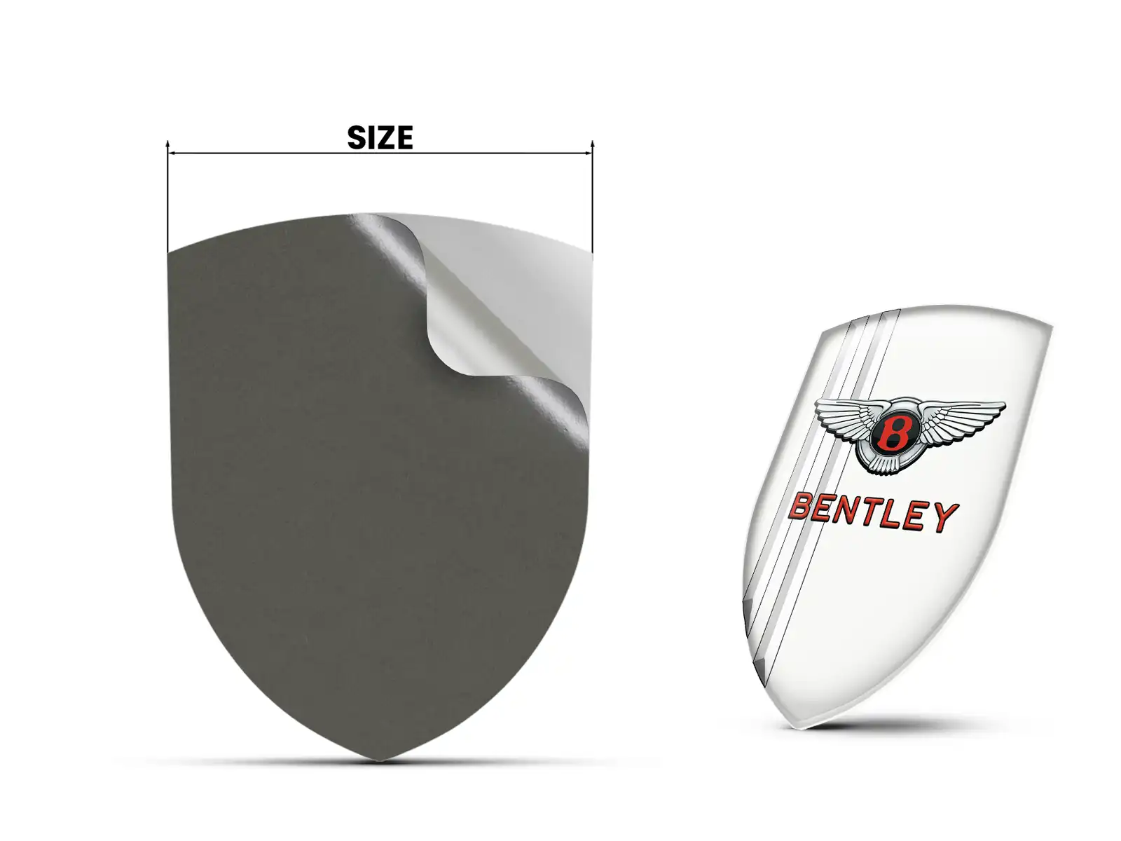 Bentley Permanentaufkleber Hochwertig Modern Anpassbar